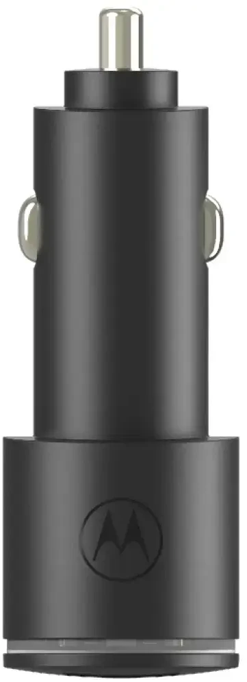 Automobilinis įkroviklis Motorola TurboPower 45W Dual USB-A/USB-C with cable USB-C 1m juodas