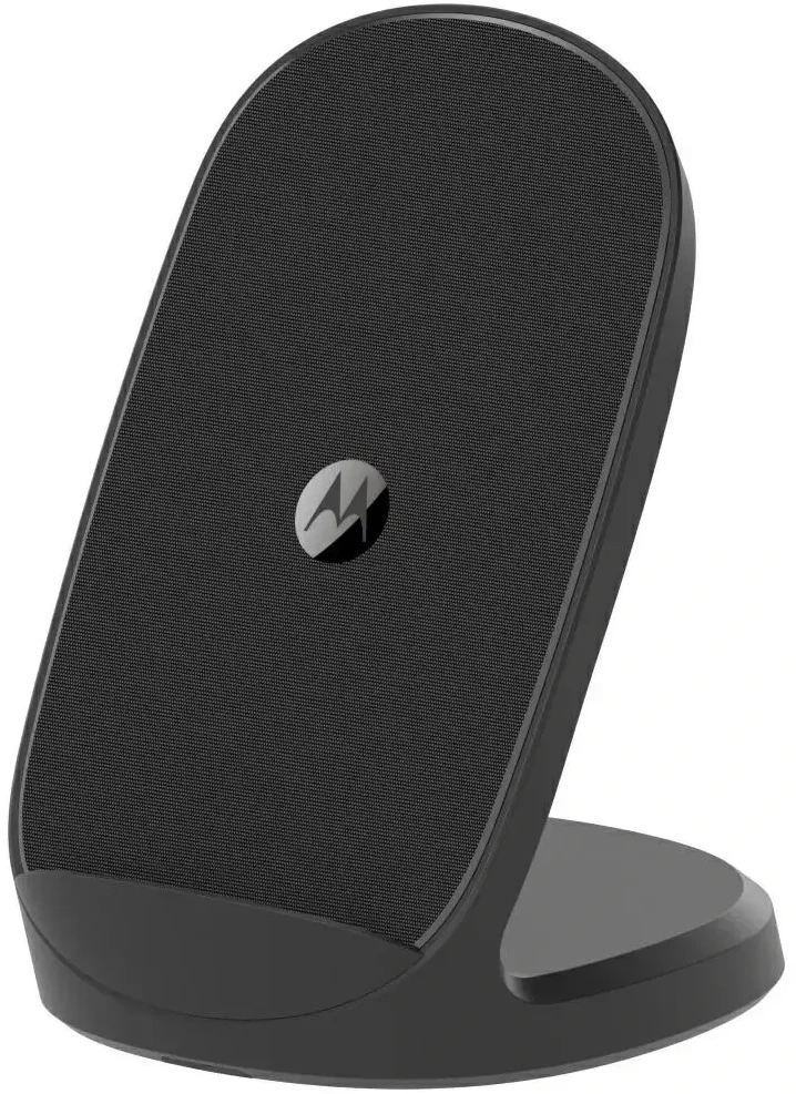 Belaidis įkroviklis Motorola TurboPower 15W Stand Pad Qi juodos spalvos