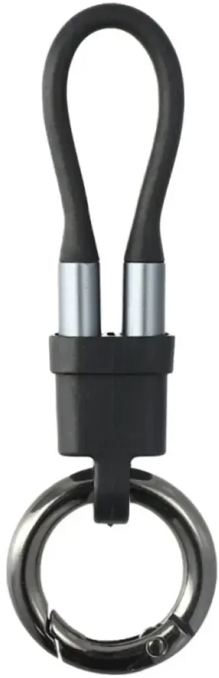 4 viename priedų rinkinys: 4smarts Explorer USB-C raktų pakabuko laidas, USB-C–USB-C adapteris, USB-C žiebtuvėlis, U formos