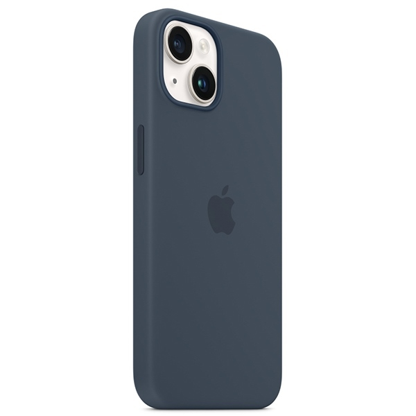 Apple iPhone 14 Silicone Case with MagSafe - Storm Blue