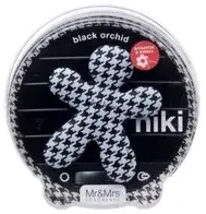 Mr&Mrs Fragrance Mr&Mrs Niki Automobilinis oro gaiviklis JNIKIBX004V00 Kvapas automobiliui, Juodas Orchid, Pied de poule