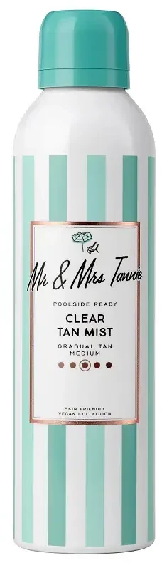 Mr & Mrs Tannie Clear Tan Mist bronzinis savaiminio įdegio purškiklis, 200 ml