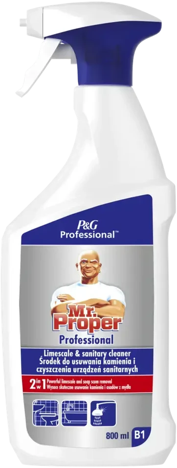 Mr. Proper Kalkių ir muilo nuosėdų valiklis Mr.PROPER Professional, 800ml
