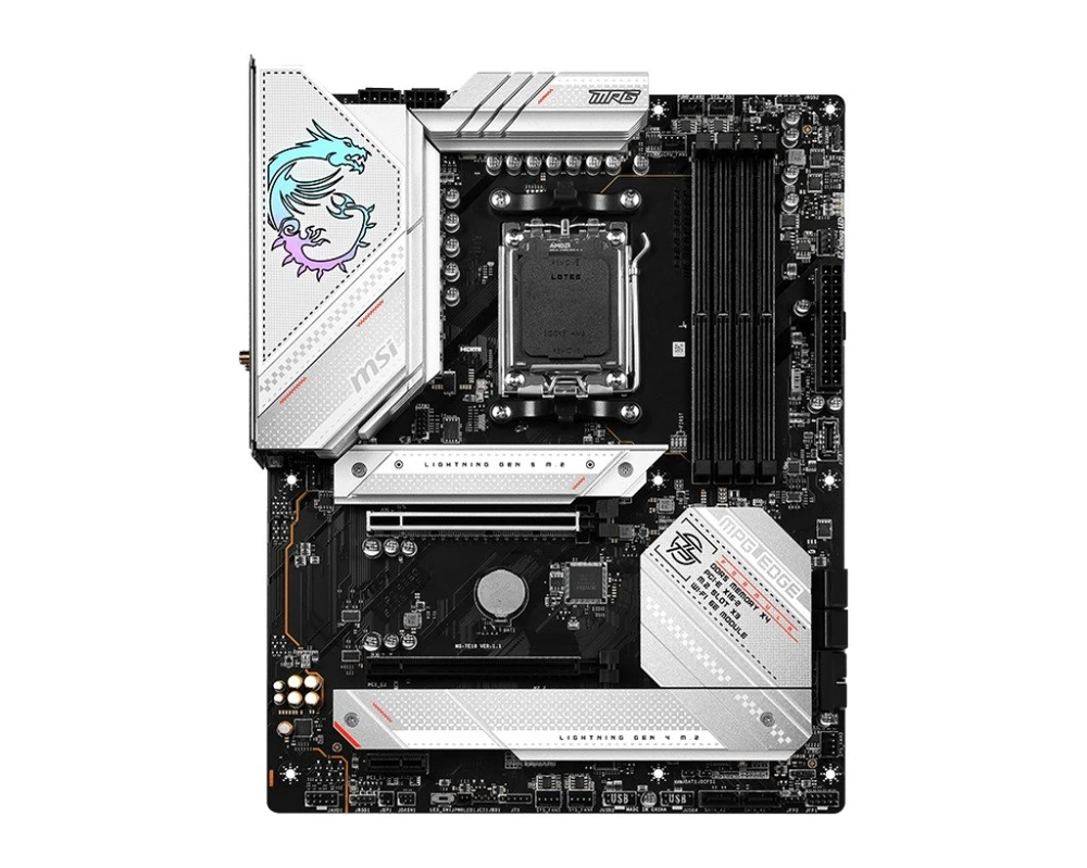 Pagrindinė plokštė MSI AMD B650/AM5/ATX/Memory DDR5/Atminties lizdai 4/1xPCI-Express 1x/1xPCI-Express 16x/3xM.2/1xHDMI/1xDisplayPort/2xUSB 2.0/7xUSB 3.2/1xUSB-C/1xOptical S/PDIF/1xRJ45/5xAudio port