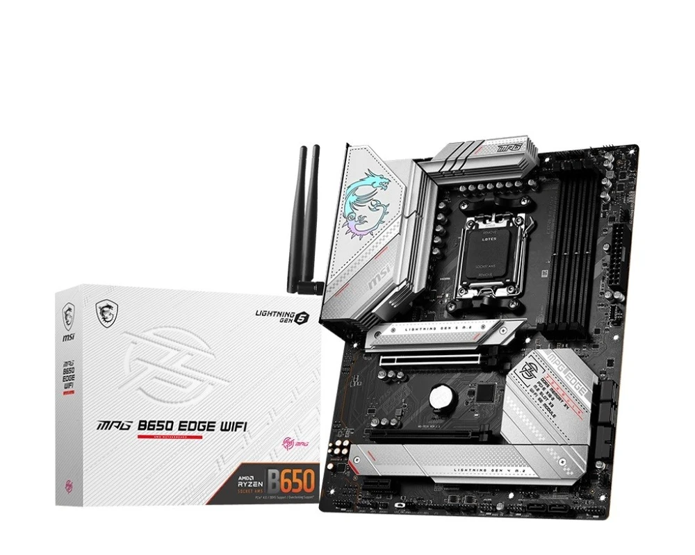Pagrindinė plokštė MSI AMD B650/AM5/ATX/Memory DDR5/Atminties lizdai 4/1xPCI-Express 1x/1xPCI-Express 16x/3xM.2/1xHDMI/1xDisplayPort/2xUSB 2.0/7xUSB 3.2/1xUSB-C/1xOptical S/PDIF/1xRJ45/5xAudio port