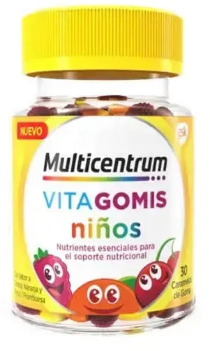 Multicentrum Vitaminai Vaikams Vitagomis 30Vnt