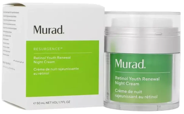 Murad Skincare Murad Retinol Youth Renewal Night Kreminis naktinis veido kremas, 50 ml