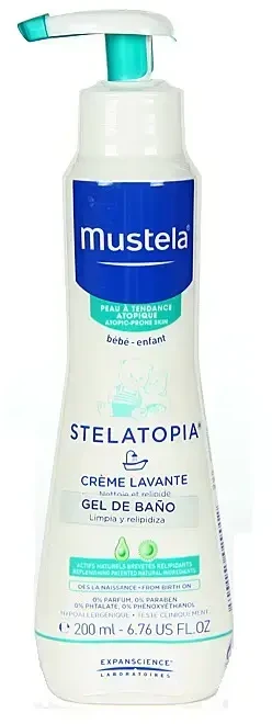 "Mustela Stelatopia" valomasis gelis 200ml