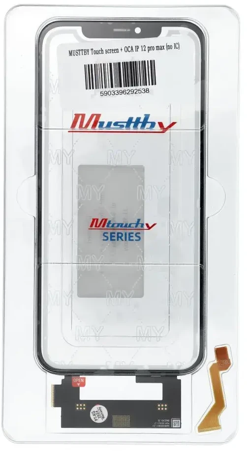 MUSTTBY jutiklinis ekranas + OCA IPHONE12 pro max (be IC)