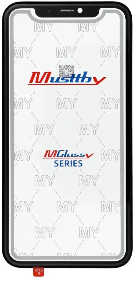 MUSTTBY priekinis stiklas + OCA+ rėmelis IPHONE 11