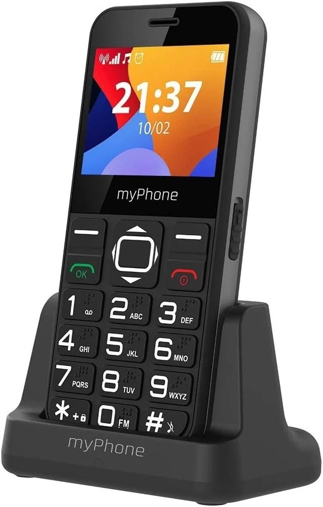 MyPhone mano telefonas | Halo 3 | Juodas | 2,31 colio | IPS | 32 MB | 32 MB | Viena SIM kortelė | Pagrindinės kameros skiriamoji geba 0,3 MP | 1000 mAh