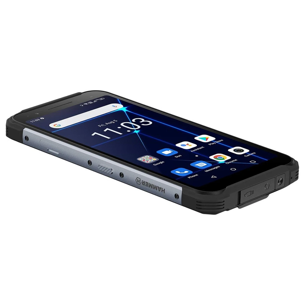 MyPhone HAMMER Construction 6/128GB Sidabrinis