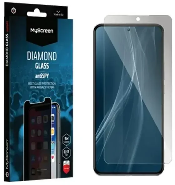 MyScreen MS AntiSPY Diamond Glass Samsung Galaxy A14 4G A145 /A14 5G A146 Apsauginis grūdintas stiklas