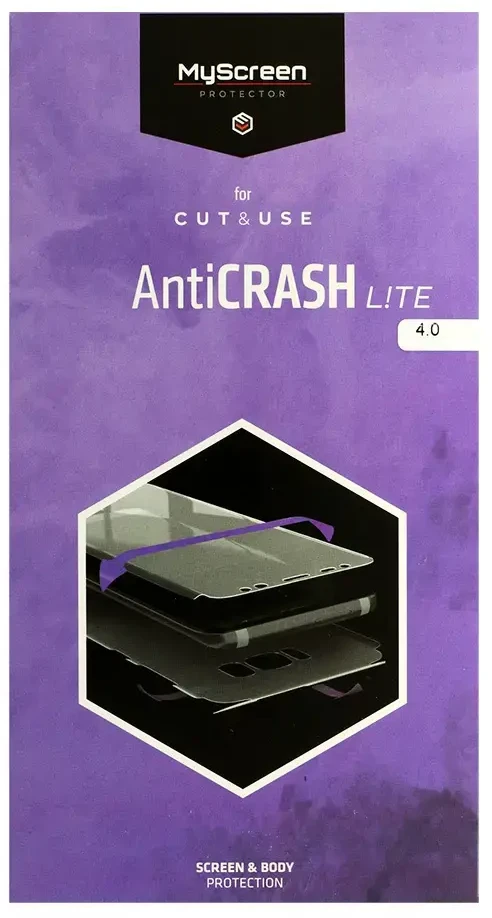MyScreen CUT&USE foil 6.5" antiCRASH Lite 4.0 IN THE PACKAGE 10PCS