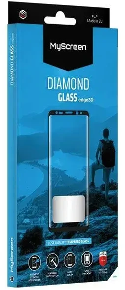 MyScreen MS Diamond Glass Edge 3D OnePlus 12 5G juodas grūdintas stiklas
