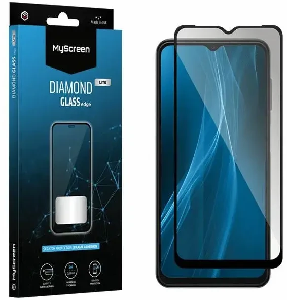 MyScreen MS Diamond Glass Edge Lite FG Realme C55/10 Pro juodos spalvos Full Glue