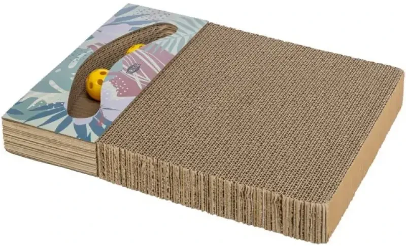 Trixie Toy kartoninis įbrėžimas, 38 × 30 cm, baltas