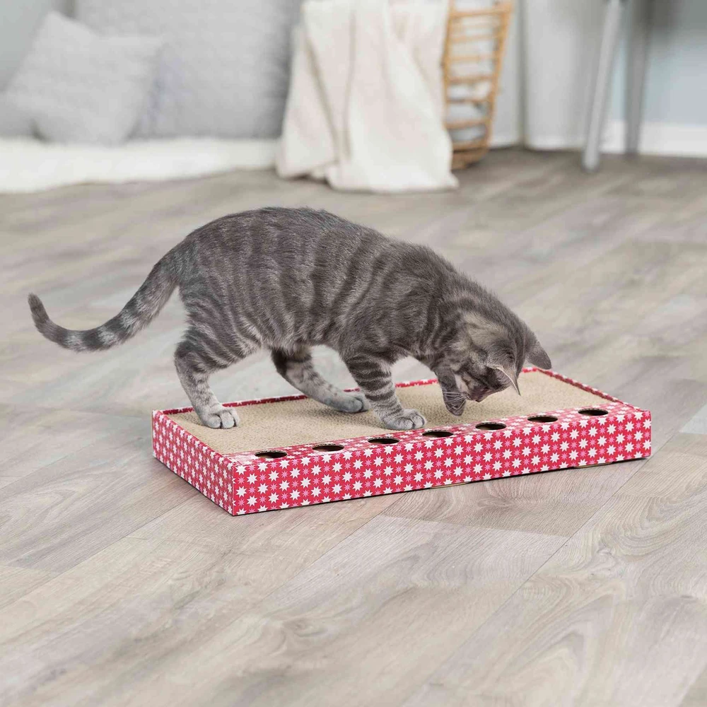 Trixie Braižymo stulpelis su žaislais 48 × 25 cm rožinis (TX-48005)