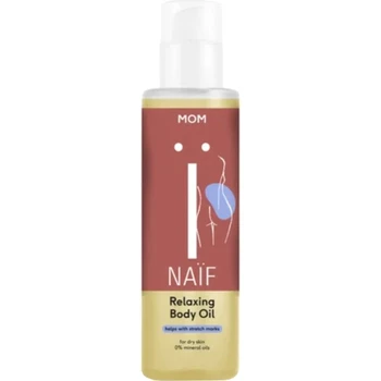 NAÏF Nėštumo aliejus nuo strijų Mom (Relaxing Body Oil), 100 ml