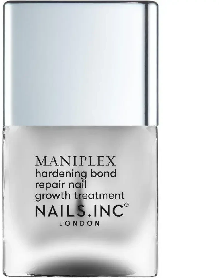 Nails.Inc „Maniplex Hardening Bond Repair“ nagų augimo stimuliatorius, 14 ml