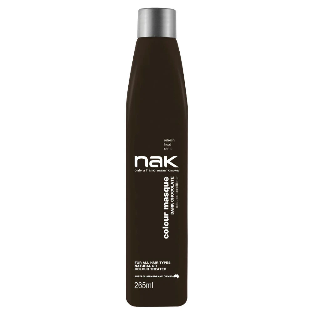 Nak Signature plaukų dažymas kreminis kaukė tamsaus šokolado, 265 ml