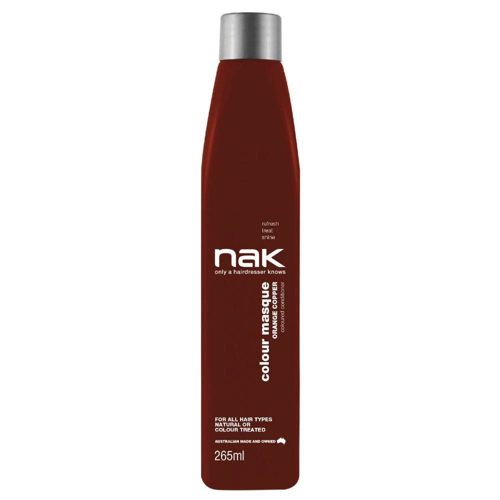 Nak Signature Hair Colouring Kreminis Mask Oranžinis Copper, 265 ml