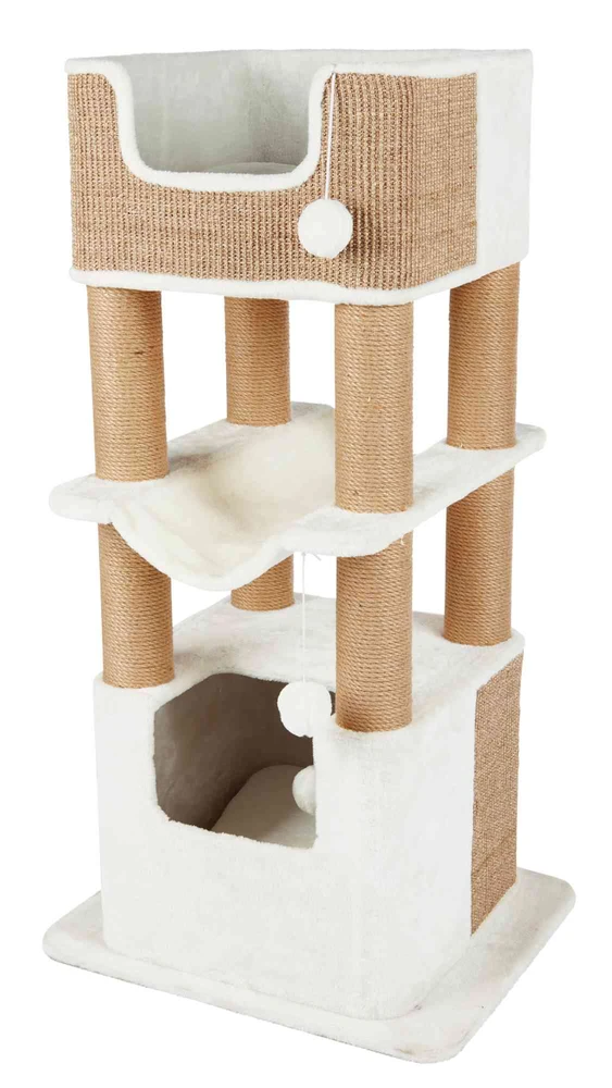 TRIXIE Draskyklė katėms Lucano, baltos ir taupe spalvos, XXL