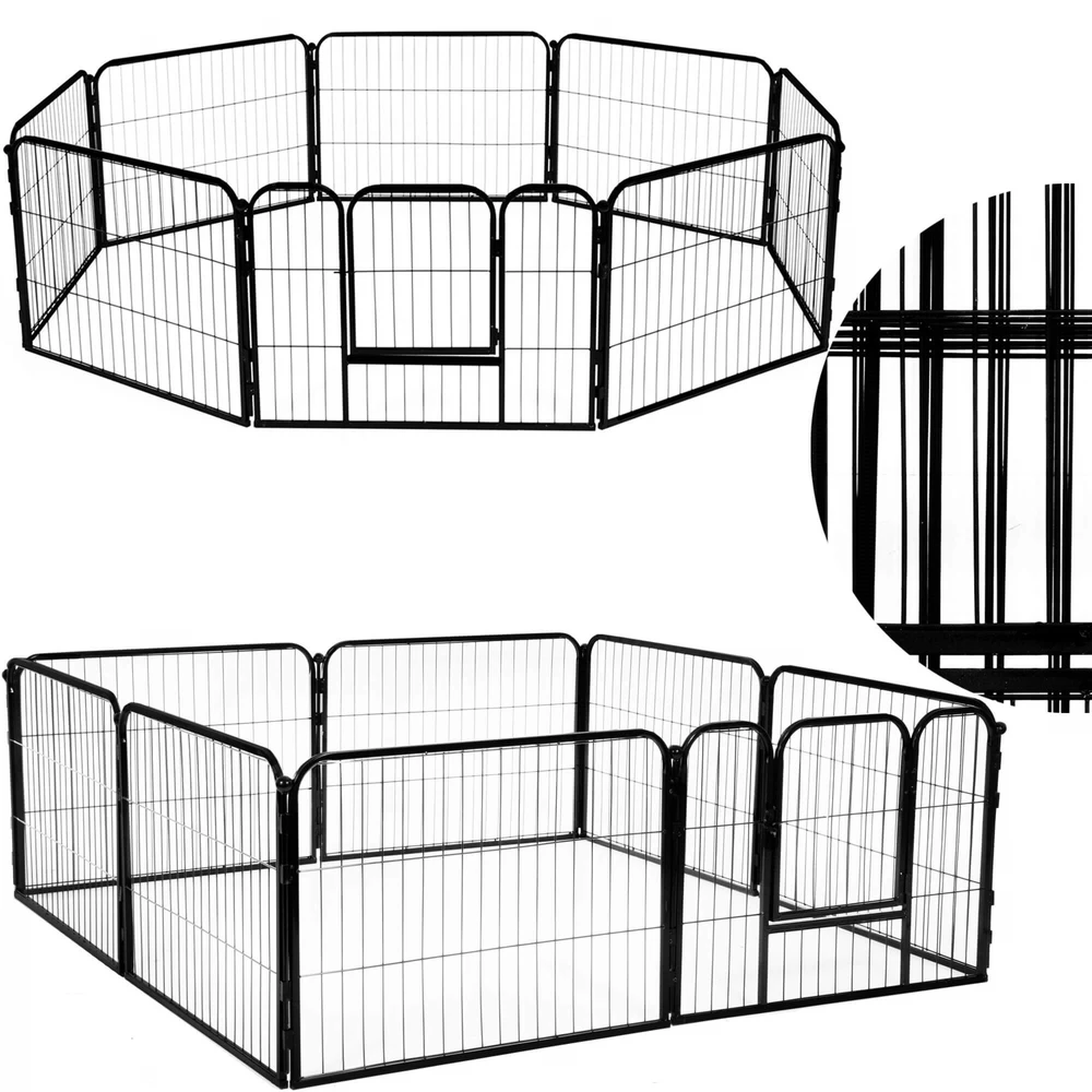 Naminių gyvūnėlių metalinis narvas Springos PA1002, 165 x 165 cm