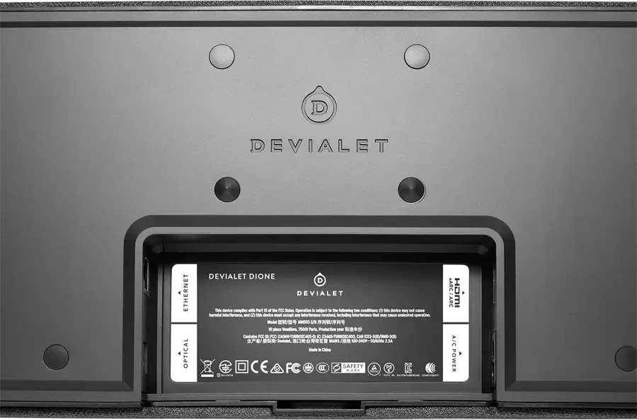 Namų kino sistema Garso sistema Devialet Dione