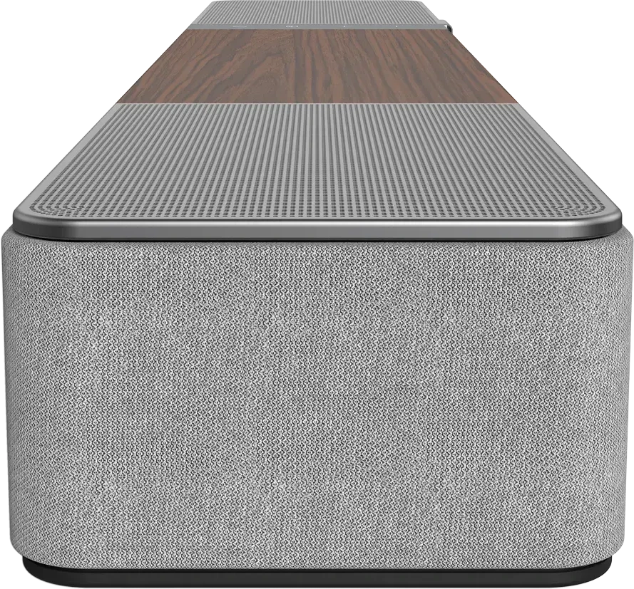 Namų kino sistema „Klipsch Flexus Soundbar Core 100 2.1 Dolby Atmos“, riešutas