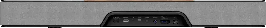 Namų kino sistema „Klipsch Flexus Soundbar Core 100 2.1 Dolby Atmos“, riešutas