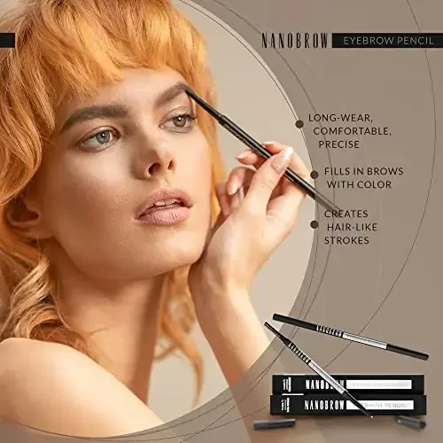 Nanobrow Eyebrow Pieštukas Dark Brown, 1 g