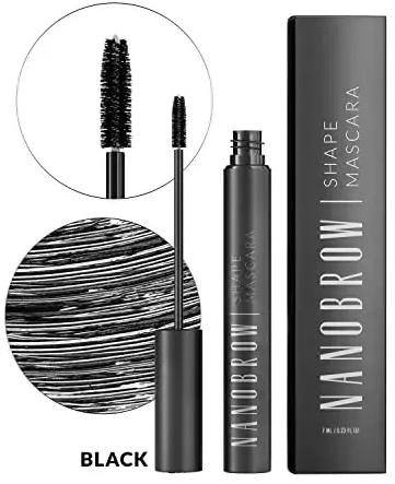 Nanobrow Shape blakstienų tušas juodas 7ml