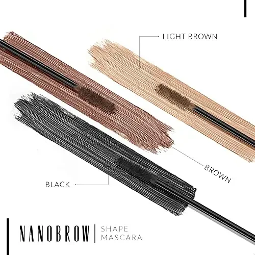 Nanobrow Shape blakstienų tušas juodas 7ml