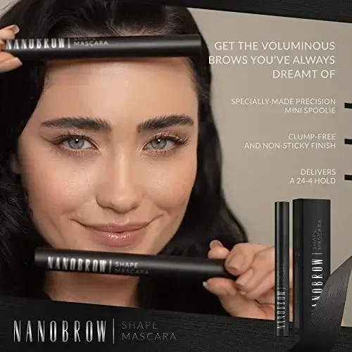 Nanobrow Shape blakstienų tušas juodas 7ml
