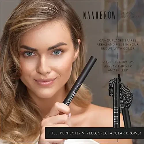 Nanobrow Shape blakstienų tušas juodas 7ml
