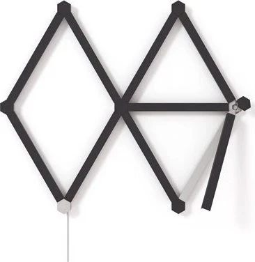Nanoleaf | Lines Skin Juodas Matte 9pcs