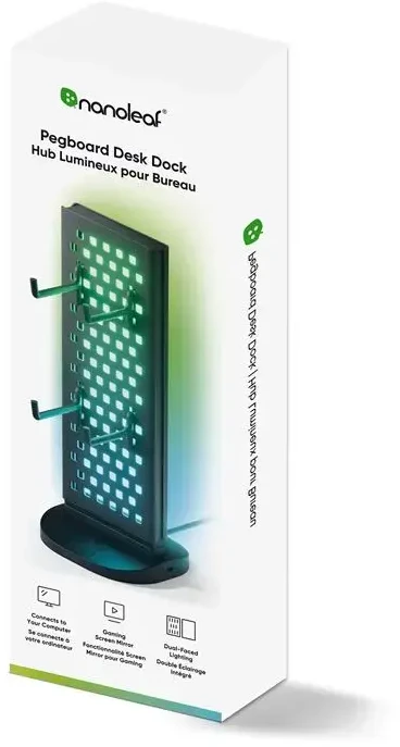 Nanoleaf Pegboard Desk Dock