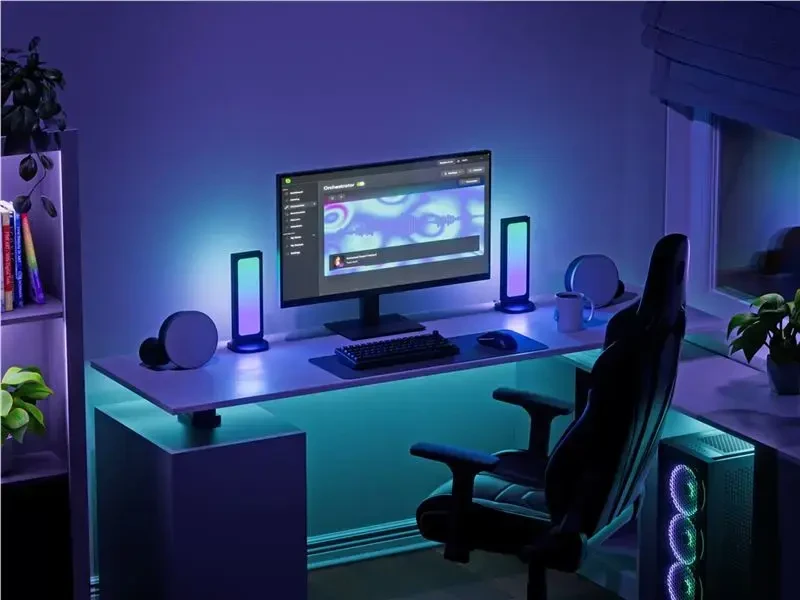 Nanoleaf Pegboard Desk Dock
