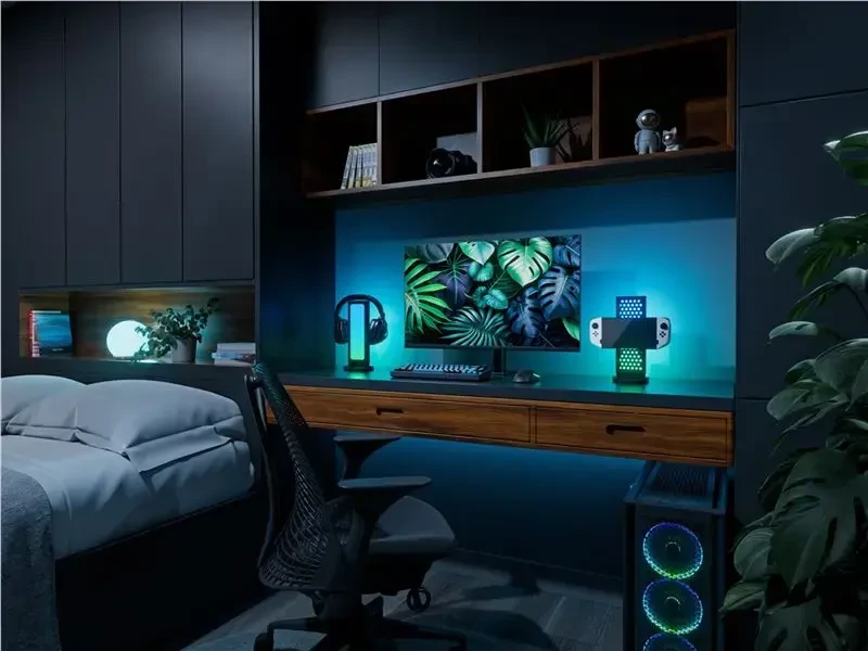 Nanoleaf Pegboard Desk Dock