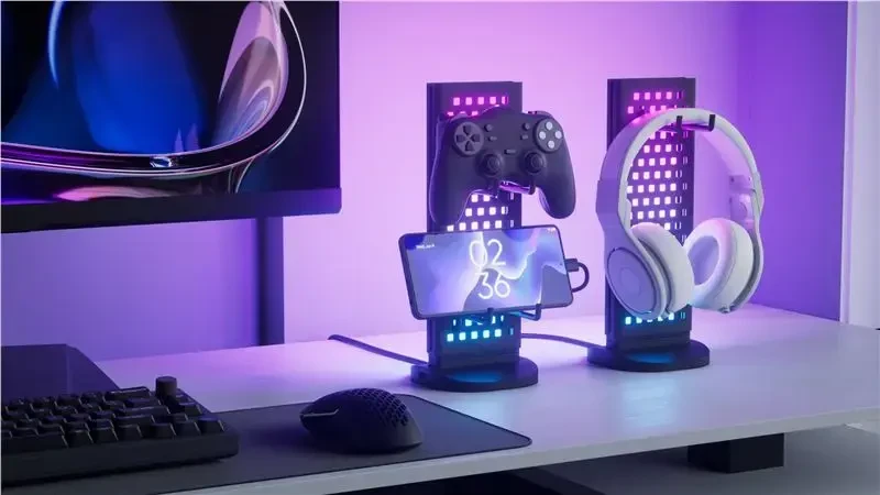 Nanoleaf Pegboard Desk Dock