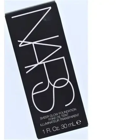 NARS Skystas makiažas Sheer Glow (pagrindas), 30 ml, Zambie