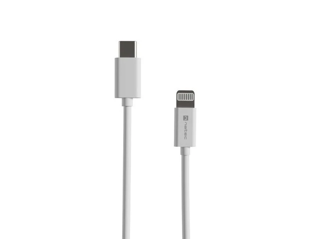 NATEC Prati kabelis Lightning - USB-C M/M 2m baltas MFI
