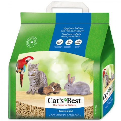 Cat's Best Universal granuliuotas natūralus universalus pjuveninis kraikas 20L
