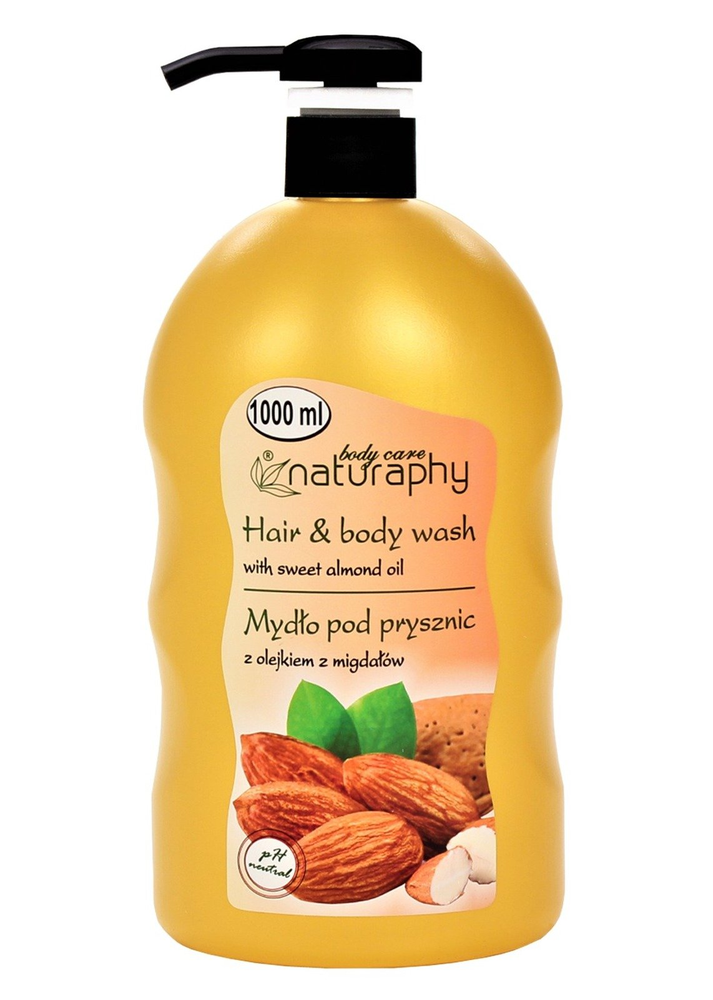 Naturaphy Dušo želė XXL Migdolų aliejus 1000ml