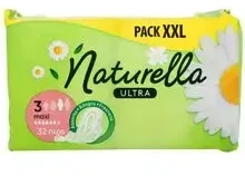 Naturella Ultra Maxi Size 3 Higieniniai Paketai Su Sparneliais, 32 vnt.