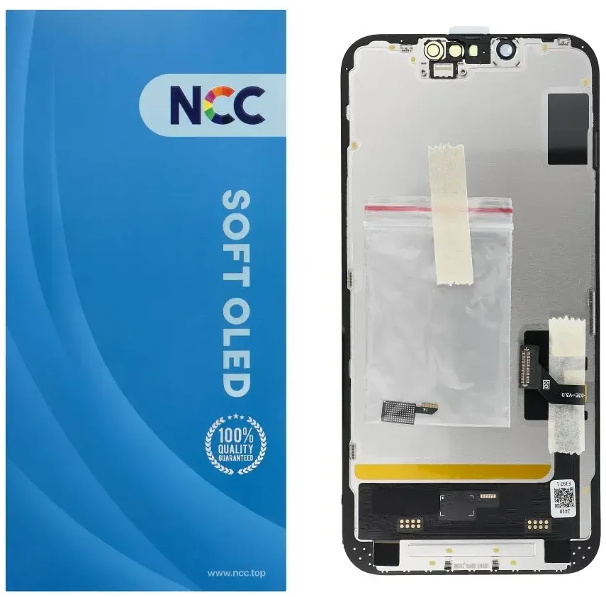 NCC LCD ekranas, skirtas IPHONE 14 minkštam Oled (palaiko IC transplantaciją)