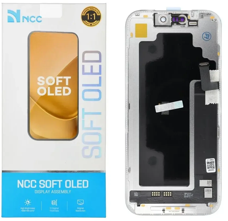 NCC LCD Ekranas for IPHONE 17 PRO 120Hz Soft Oled (Support IC Transplant)