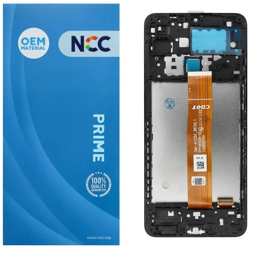 NCC LCD ekranas, skirtas SAMSUNG 12S A127 F/U/M OEM su rėmeliu