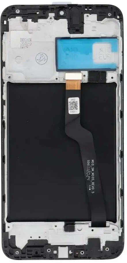 NCC LCD ekranas, skirtas SAMSUNG A10 A105 F/M/G OEM su rėmeliu